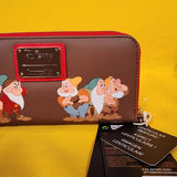 Loungefly Snow White and Seven Dwarfs Lenticular Princess Series Wallet Wristlet