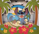 Lilo and Stitch Ducklings Beach Layered LE 3" Pin