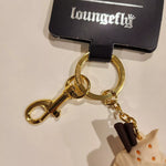 Mickey Mouse Pumpkin Spice Latte 3D Keychain Charm