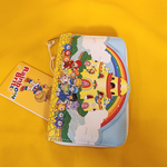Loungefly Rainbow Brite Color Castle Zip Around Wallet