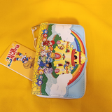 Loungefly Rainbow Brite Color Castle Zip Around Wallet