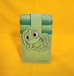 Disney Buckle Down Pascal Tangled Rapunzel Green Cardholder Wallet