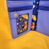Loungefly Disney Winnie the Pooh & Friends Rainy Day Umbrella Scene Flap Wallet