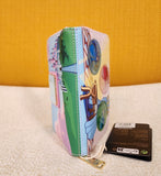 Sleeping Beauty Castle 3 Good Fairies Bubble Zip Wallet
