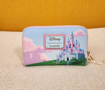 Sleeping Beauty Castle 3 Good Fairies Bubble Zip Wallet
