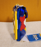 Donald Duck Metallic 90th Ann Zip Around Wallet Wristlet