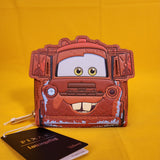 Loungefly Disney Pixar Cars Mater Cosplay Figural Zip Around Wallet Cardholder