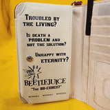 Handbook For The Recently Deceased Tech Wallet Wristlet