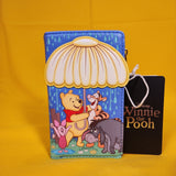Loungefly Disney Winnie the Pooh & Friends Rainy Day Umbrella Scene Flap Wallet