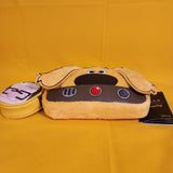 Loungefly Disney Pixar Up Dug Plush Sling Crossbody Bag with Coin Purse Carl