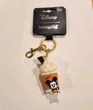 Mickey Mouse Pumpkin Spice Latte 3D Keychain Charm