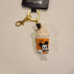 Mickey Mouse Pumpkin Spice Latte 3D Keychain Charm