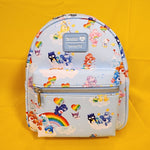 Loungefly Sanrio Hello Kitty & Friends x Care Bears AOP Blue Mini Backpack