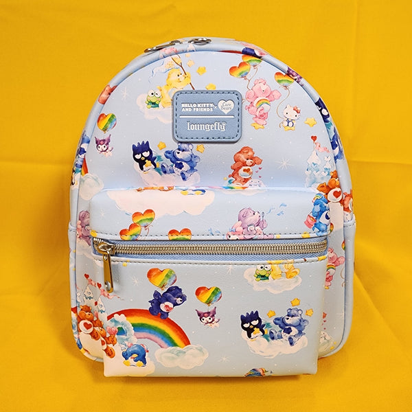 Loungefly Sanrio Hello Kitty & Friends x Care Bears AOP Blue Mini Back – Get Lojos Mojo