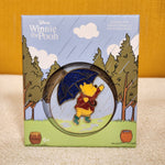 Winnie the Pooh Rainy Day Umbrella Glitter Layered LE 3" Pin