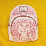 Loungefly Disney The Aristocats Marie Pink Floral Mini Backpack