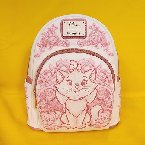 Loungefly Disney The Aristocats Marie Pink Floral Mini Backpack
