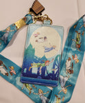 Peter Pan You Can Fly Sparkle Lanyard ID Holder
