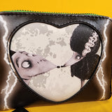 Loungefly Disney Frankenweenie Sparky & Persephone Glow Zip Around Wallet