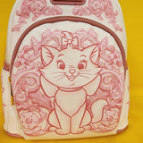 Loungefly Disney The Aristocats Marie Pink Floral Mini Backpack