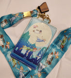 Peter Pan You Can Fly Sparkle Lanyard ID Holder