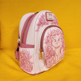 Loungefly Disney The Aristocats Marie Pink Floral Mini Backpack