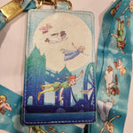 Peter Pan You Can Fly Sparkle Lanyard ID Holder