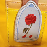 Disney Buckle Down Beauty and the Beast Enchanted Rose Cardholder Wallet