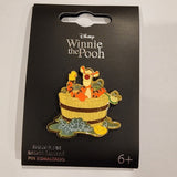 Tigger Bath Tub Stained Glass Winnie the Pooh Enamel Pin