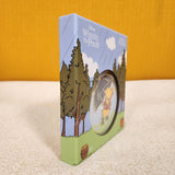 Winnie the Pooh Rainy Day Umbrella Glitter Layered LE 3" Pin