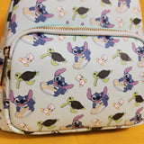 Loungefly Disney Lilo & Stitch Animal Friends AOP Turtle Ducks Mini Backpack