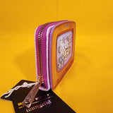 Loungefly Sanrio Hello Kitty Vintage TV Lenticular Pink Zip Around Wallet
