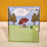 Winnie the Pooh Rainy Day Umbrella Glitter Layered LE 3" Pin