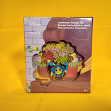Loungefly Disney Tangled Rapunzel Pascal Flowers Lenticular 3" LE Enamel Pin