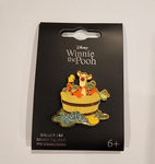 Tigger Bath Tub Stained Glass Winnie the Pooh Enamel Pin