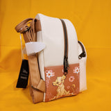 The Lion King Simba & Nala Floral Soft Tag Mini Backpack