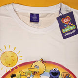 Cakeworthy Care Bears x Sesame Street Drop Sleeve Tee Shirt Unisex XLarge