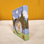 Winnie the Pooh Rainy Day Umbrella Glitter Layered LE 3" Pin