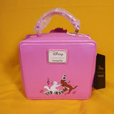Loungefly Disney The Aristocats Figural Piano Pink Glitter Crossbody Handbag