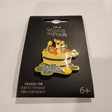 Tigger Bath Tub Stained Glass Winnie the Pooh Enamel Pin