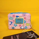 Alice in Wonderland Take Me Cookies Zip Wallet