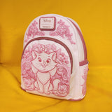 Loungefly Disney The Aristocats Marie Pink Floral Mini Backpack