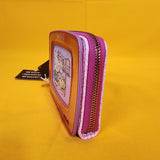 Loungefly Sanrio Hello Kitty Vintage TV Lenticular Pink Zip Around Wallet