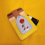 Disney Buckle Down Beauty and the Beast Enchanted Rose Cardholder Wallet