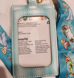 Peter Pan You Can Fly Sparkle Lanyard ID Holder