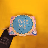 Alice in Wonderland Take Me Cookies Zip Wallet