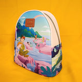 Peter Pan Wendy Mermaid Lagoon Rainbow Soft Tag Mini Backpack
