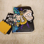 Peanuts Snoopy Mummy Halloween Costume GID Zip Around Wallet