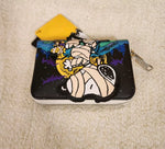 Peanuts Snoopy Mummy Halloween Costume GID Zip Around Wallet
