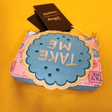 Alice in Wonderland Take Me Cookies Zip Wallet